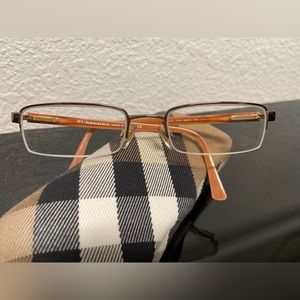 Burberry Eyeglass frame (with prescription glasses)